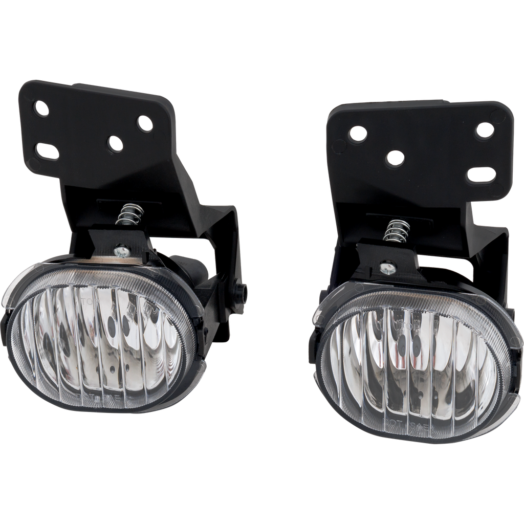 MALIBU 97-03 FOG LAMP RH AND LH, Assembly, Halogen, Clear Lens