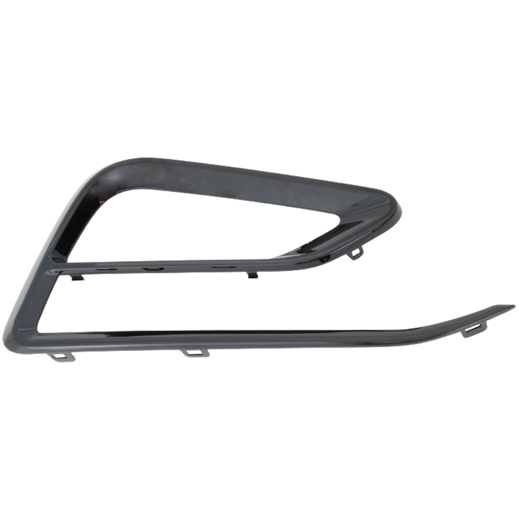 CRUZE 17-18 FRONT FOG LAMP MOLDING RH, Black, w/ RS Package, w/ Redline Package, LT Model, Hatchback/Sedan, USA Built Vehicle