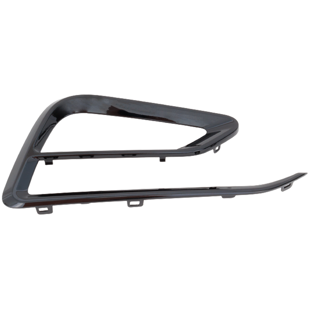 CRUZE 17-18 FRONT FOG LAMP MOLDING RH, Black, w/ RS Package, w/ Redline Package, LT Model, Hatchback/Sedan, USA Built Vehicle