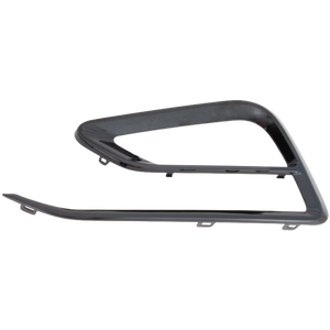 CRUZE 17-18 FRONT FOG LAMP MOLDING LH, Black, w/ RS Package, w/ Redline Package, LT Model, Hatchback/Sedan, USA Built Vehicle