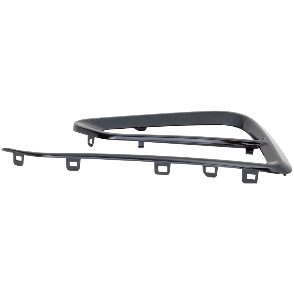 CRUZE 17-18 FRONT FOG LAMP MOLDING LH, Black, w/ RS Package, w/ Redline Package, LT Model, Hatchback/Sedan, USA Built Vehicle