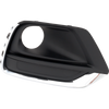 TRAX 17-20 FRONT FOG LAMP MOLDING RH, Bezel, Black