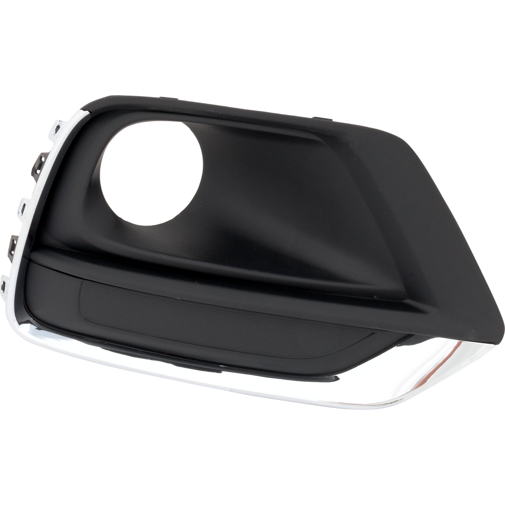 TRAX 17-20 FRONT FOG LAMP MOLDING RH, Bezel, Black