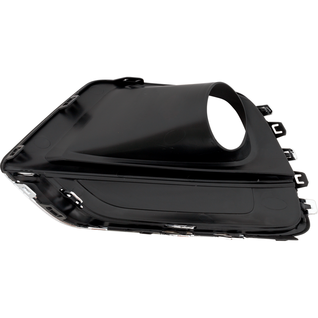 TRAX 17-20 FRONT FOG LAMP MOLDING RH, Bezel, Black