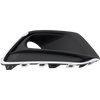 TRAX 17-20 FRONT FOG LAMP MOLDING RH, Bezel, Black