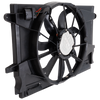 CRUZE 17-19 RADIATOR FAN ASSEMBLY, 1.4L Turbo Eng, Sedan, Manual Trans.