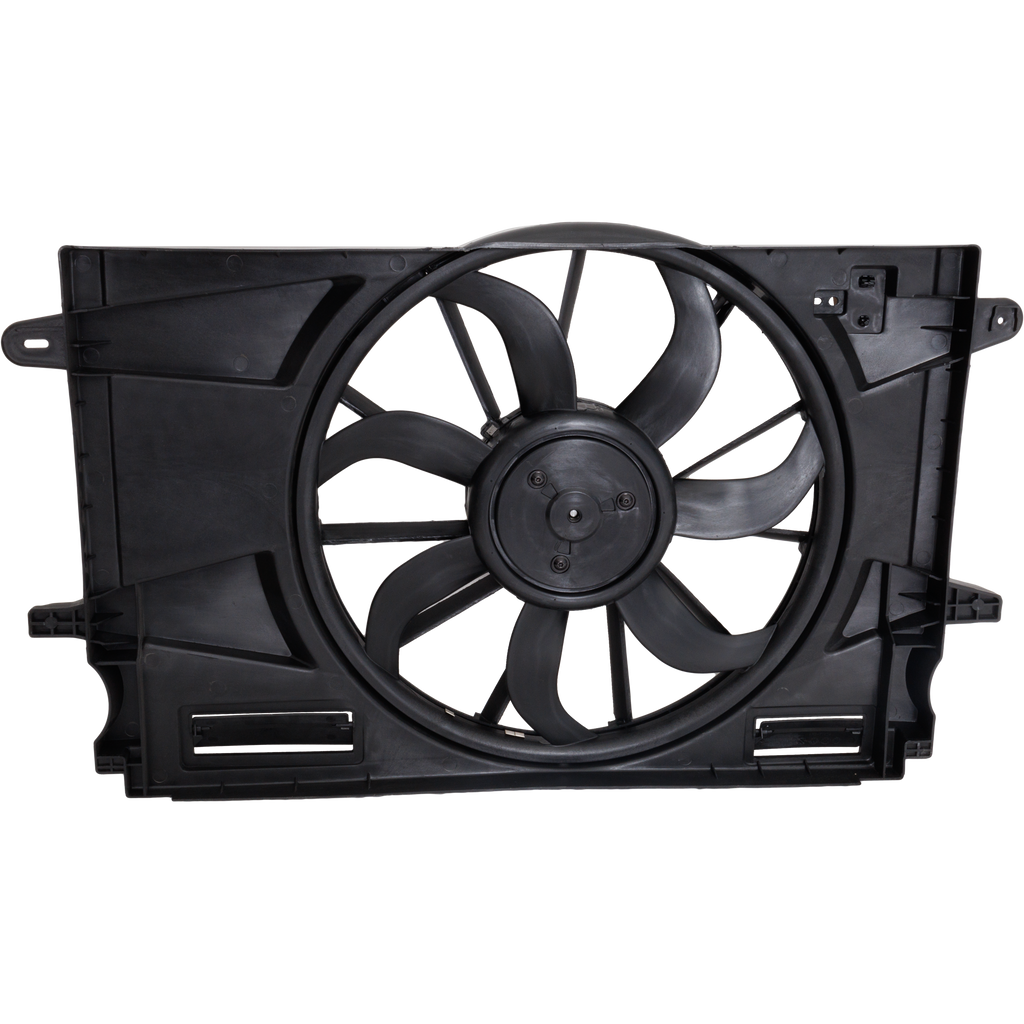 CRUZE 17-19 RADIATOR FAN ASSEMBLY, 1.4L Turbo Eng, Sedan, Manual Trans.