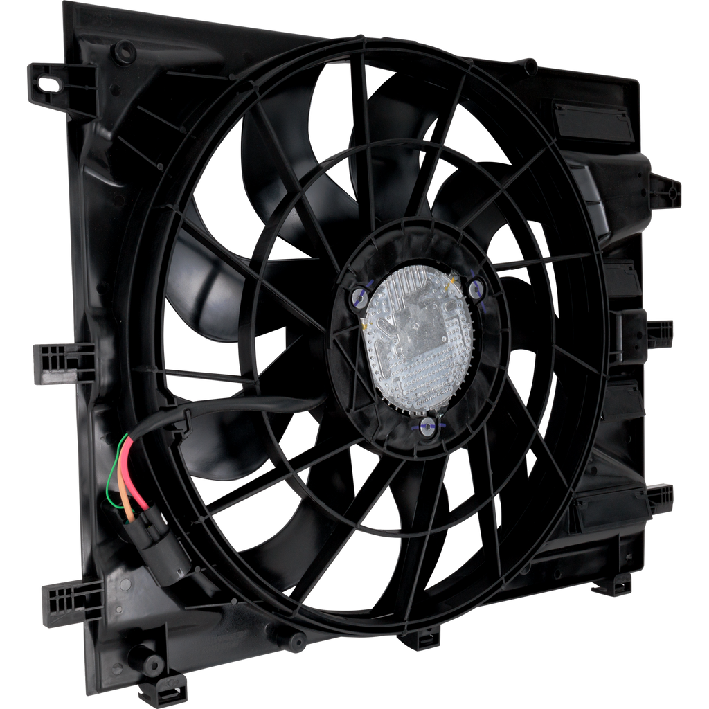 EQUINOX/TERRAIN 18-23 RADIATOR FAN ASSEMBLY, Single Fan, (Equinox, 1.5L Turbo Eng.),(Terrain, 1.5L/(2.0L Turbo Eng., w/o Towing Package))