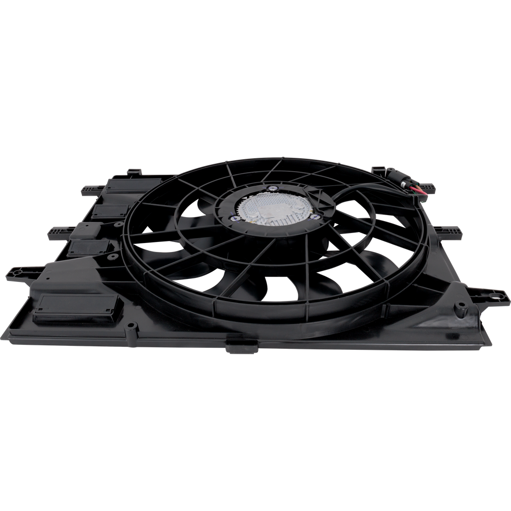 EQUINOX/TERRAIN 18-23 RADIATOR FAN ASSEMBLY, Single Fan, (Equinox, 1.5L Turbo Eng.),(Terrain, 1.5L/(2.0L Turbo Eng., w/o Towing Package))