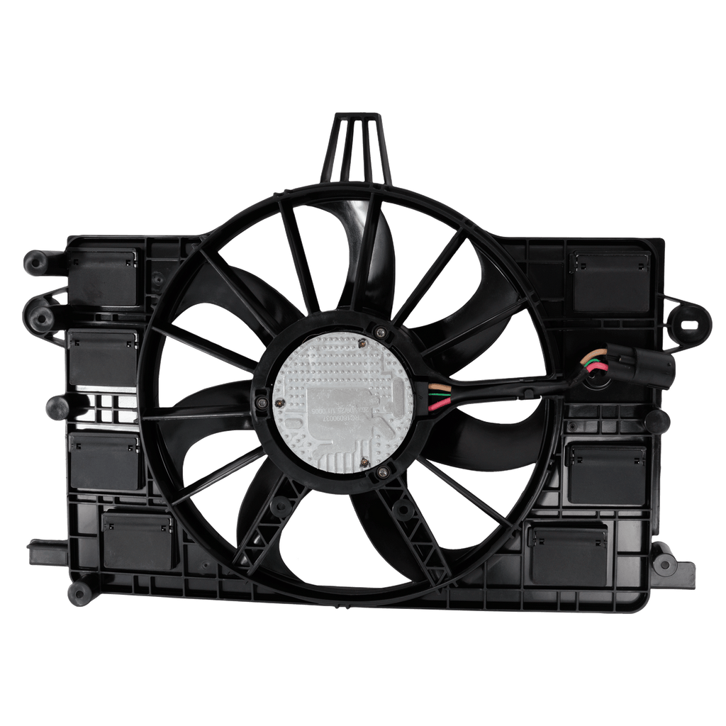 CORVETTE 14-19 RADIATOR FAN ASSEMBLY, Single Fan, Stingray Model, Standard Duty, Coupe/Convertible