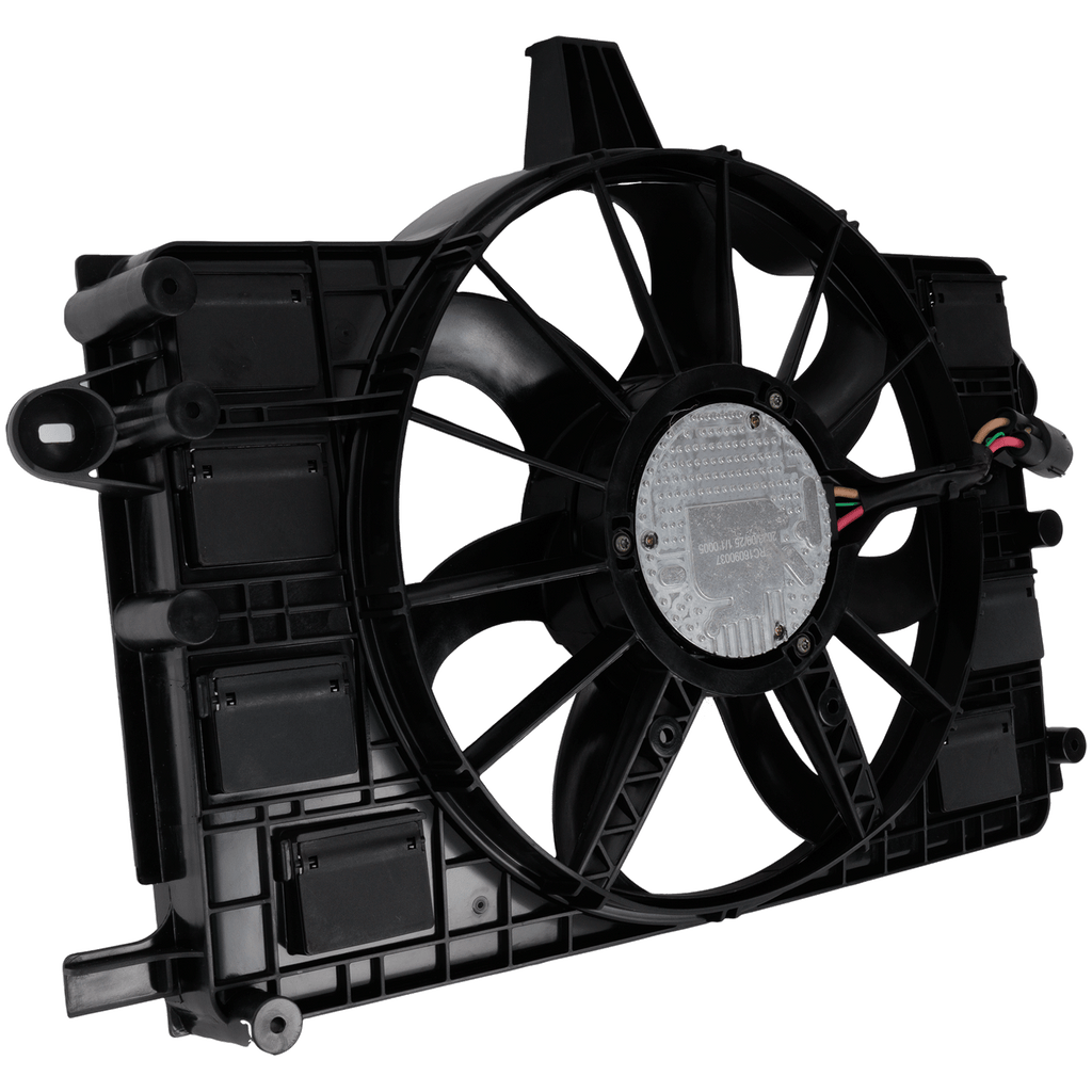 CORVETTE 14-19 RADIATOR FAN ASSEMBLY, Single Fan, Stingray Model, Standard Duty, Coupe/Convertible