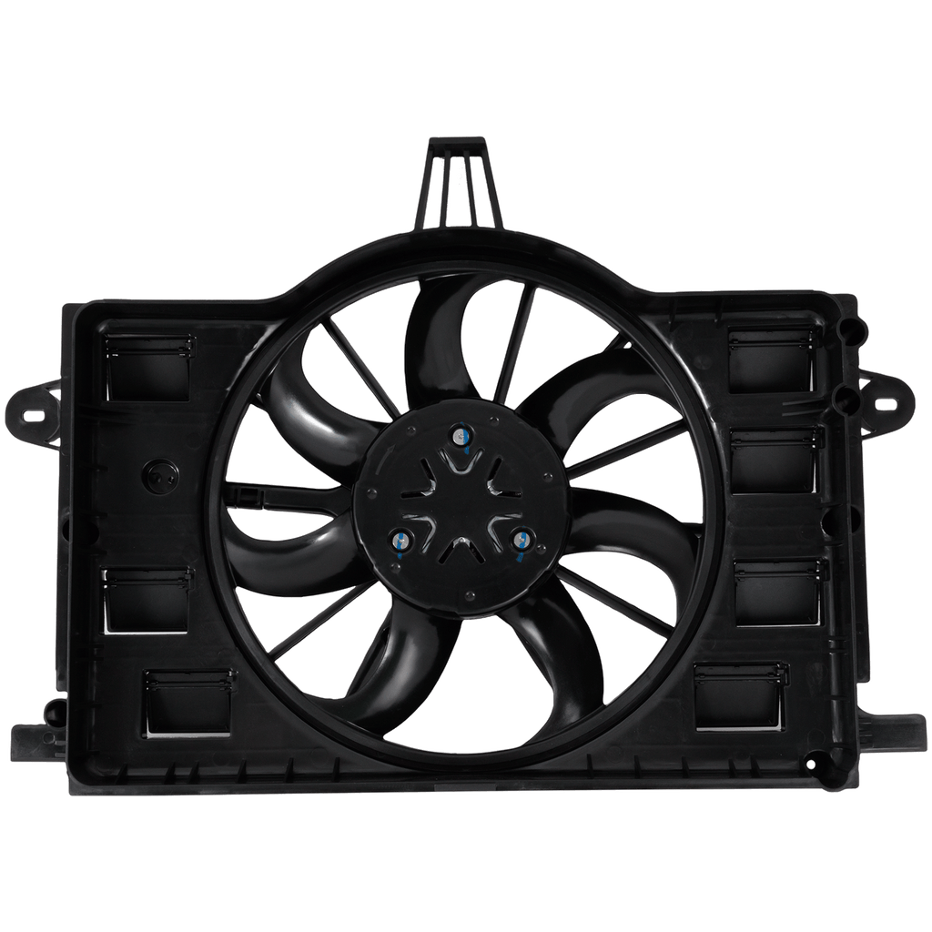 CORVETTE 14-19 RADIATOR FAN ASSEMBLY, Single Fan, Stingray Model, Standard Duty, Coupe/Convertible