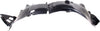 SONIC 15-16 FRONT FENDER LINER LH, w/ Rear License Plate Frame, RS Model, Hatchback/Sedan