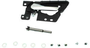 IMPALA 06-16 FRONT INTERIOR DOOR HANDLE LH, Chrome Lever+Black Housing, (=REAR)