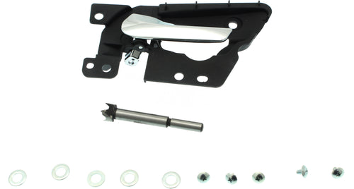 IMPALA 06-16 FRONT INTERIOR DOOR HANDLE LH, Chrome Lever+Black Housing, (=REAR)