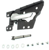 IMPALA 06-16 FRONT INTERIOR DOOR HANDLE LH, Chrome Lever+Black Housing, (=REAR)