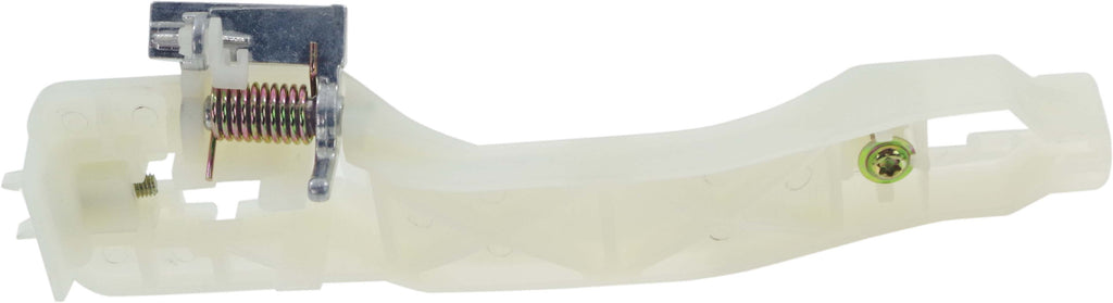 AVEO 07-11 FRONT DOOR HANDLE LH, Outside, White, Reinforcement Bracket Only, Plastic+Metal, Sedan