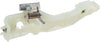 AVEO 07-11 FRONT DOOR HANDLE LH, Outside, White, Reinforcement Bracket Only, Plastic+Metal, Sedan