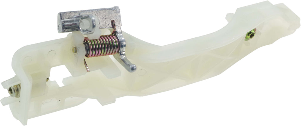 AVEO 07-11 FRONT DOOR HANDLE LH, Outside, White, Reinforcement Bracket Only, Plastic+Metal, Sedan