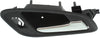 COLORADO 15-20 FRONT INTERIOR DOOR HANDLE RH, Chrome Lever/Black Housing, w/ Power Lock Hole