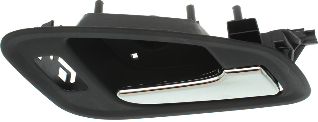 COLORADO 15-20 FRONT INTERIOR DOOR HANDLE RH, Chrome Lever/Black Housing, w/ Power Lock Hole