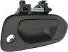 CITY EXPRESS 15-18/NV200 13-21 FRONT EXTERIOR DOOR HANDLE RH, Textured Black, w/ Keyhole, LS/S Model, w/o Appearance Pkg