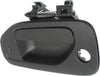 CITY EXPRESS 15-18/NV200 13-21 FRONT EXTERIOR DOOR HANDLE LH, Primed Black, w/ Keyhole, w/ Appearance Pkg