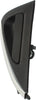 SPARK 16-20 REAR EXTERIOR DOOR HANDLE RH, Textured Black, w/ Chrome Insert, w/o Rod