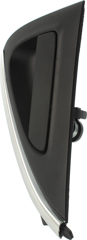 SPARK 16-20 REAR EXTERIOR DOOR HANDLE RH, Textured Black, w/ Chrome Insert, w/o Rod