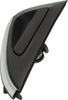 SPARK 16-20 REAR EXTERIOR DOOR HANDLE RH, Textured Black, w/ Chrome Insert, w/o Rod
