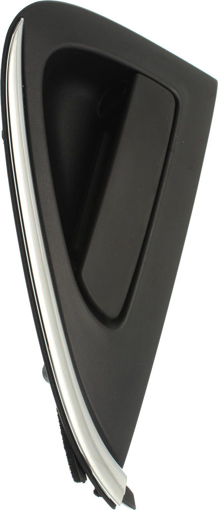 SPARK 16-20 REAR EXTERIOR DOOR HANDLE RH, Textured Black, w/ Chrome Insert, w/o Rod