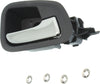 COLORADO 15-20 REAR INTERIOR DOOR HANDLE RH, Chr Lever/Blk Hsng, w/o Power Lock Hole, Crew Cab