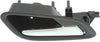 COLORADO 15-20 REAR INTERIOR DOOR HANDLE RH, Chr Lever/Blk Hsng, w/o Power Lock Hole, Crew Cab