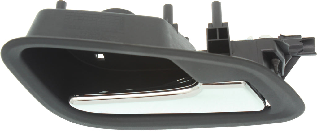 COLORADO 15-20 REAR INTERIOR DOOR HANDLE RH, Chr Lever/Blk Hsng, w/o Power Lock Hole, Crew Cab
