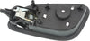 COLORADO 15-20 REAR INTERIOR DOOR HANDLE RH, Chr Lever/Blk Hsng, w/o Power Lock Hole, Crew Cab