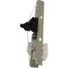 SEBRING 07-10/AVENGER 08-14 REAR WINDOW REGULATOR LH, Power, w/o Motor, (Sebring, Sedan)