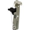 SEBRING 07-10/AVENGER 08-14 REAR WINDOW REGULATOR LH, Power, w/o Motor, (Sebring, Sedan)