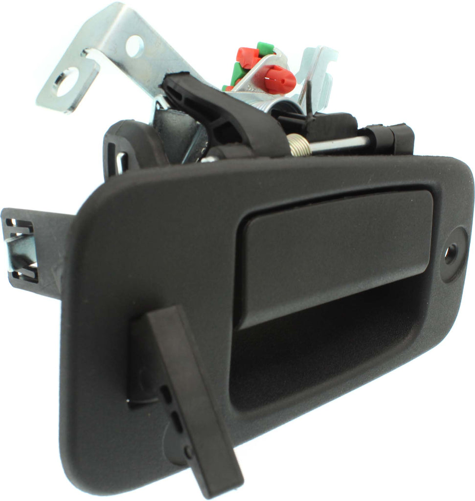 SILVERADO/SIERRA 07-13 REAR INTERIOR DOOR HANDLE RH, Textured Black, Excludes 2007 Classic, Extended Cab