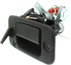 SILVERADO/SIERRA 07-13 REAR INTERIOR DOOR HANDLE RH, Textured Black, Excludes 2007 Classic, Extended Cab