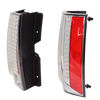 ESCALADE/ESCALADE ESV 07-14 TAIL LAMP RH AND LH, Assembly, Clear Lens, Chrome Bezel, (Escalade ESV, Base Model), 2-Piece
