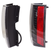 ESCALADE/ESCALADE ESV 07-14 TAIL LAMP RH AND LH, Assembly, Clear Lens, Black Bezel, (Escalade ESV, Base Model), 2-Piece