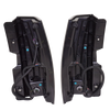 ESCALADE/ESCALADE ESV 07-14 TAIL LAMP RH AND LH, Assembly, Clear Lens, Black Bezel, (Escalade ESV, Base Model), 2-Piece