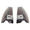 ESCALADE/ESCALADE ESV 07-14 TAIL LAMP RH AND LH, Assembly, Clear Lens, Black Bezel, (Escalade ESV, Base Model), 2-Piece