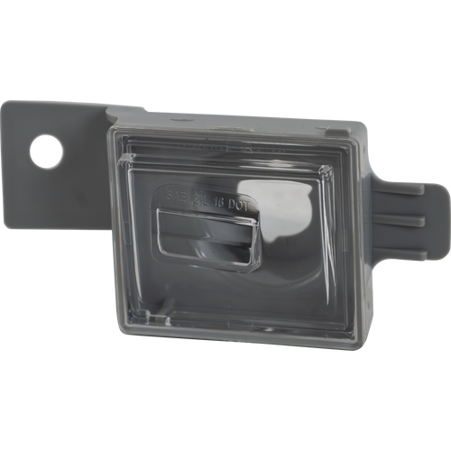 SIERRA/SILVERADO 1500 14-23/COLORADO 15-23 REAR LICENSE PLATE LAMP RH, Lens and Housing - CAPA