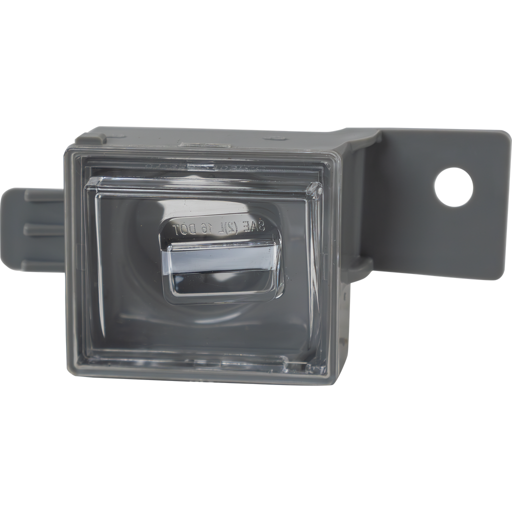 SIERRA/SILVERADO 1500 14-23/COLORADO 15-23 REAR LICENSE PLATE LAMP LH, Lens and Housing - CAPA