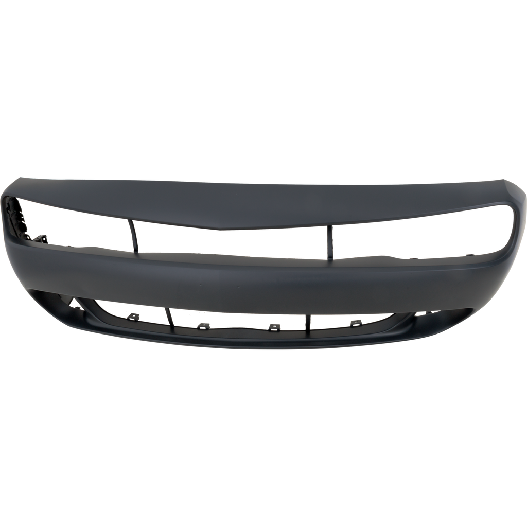 CHALLENGER 18-22 FRONT BUMPER COVER, Primed, w/o Fog Lamp Holes, w/ Wide Body Option, SRT Demon/SRT Hellcat/SRT Hellcat Redeye/SRT SuperStock/R/T Scat Pack Models