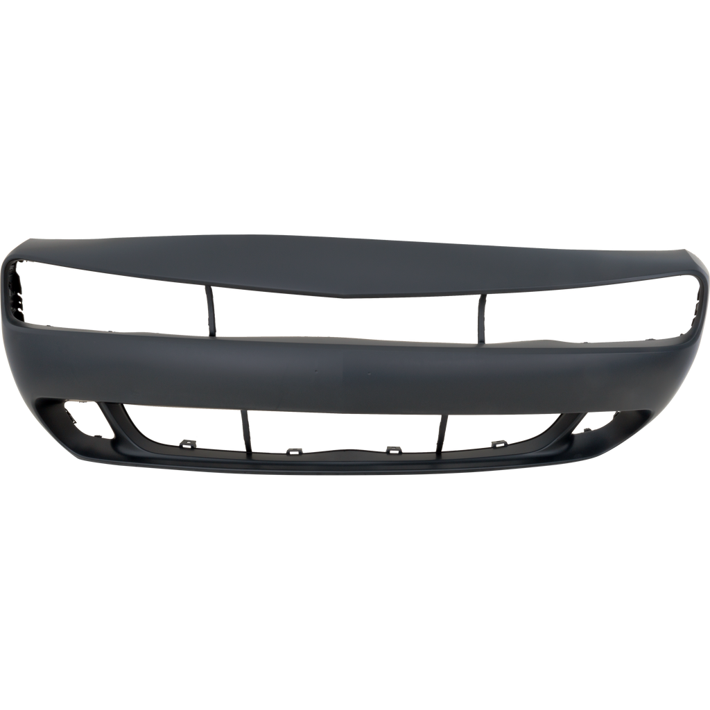 CHALLENGER 18-22 FRONT BUMPER COVER, Primed, w/o Fog Lamp Holes, w/ Wide Body Option, SRT Demon/SRT Hellcat/SRT Hellcat Redeye/SRT SuperStock/R/T Scat Pack Models