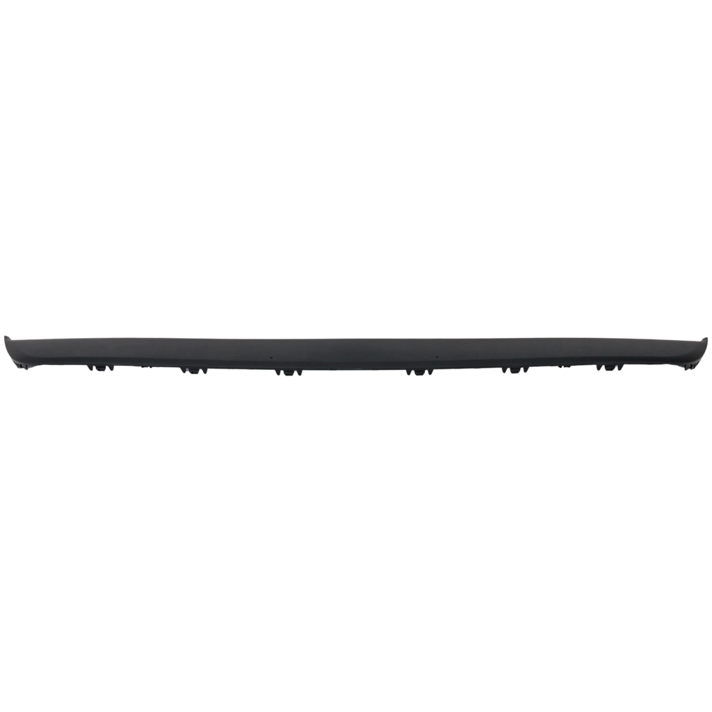 DURANGO 21-23 FRONT BUMPER MOLDING, Textured Black, w/o Parking Aid Sensor Holes