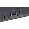 DURANGO 21-23 FRONT BUMPER MOLDING, Textured Black, w/o Parking Aid Sensor Holes