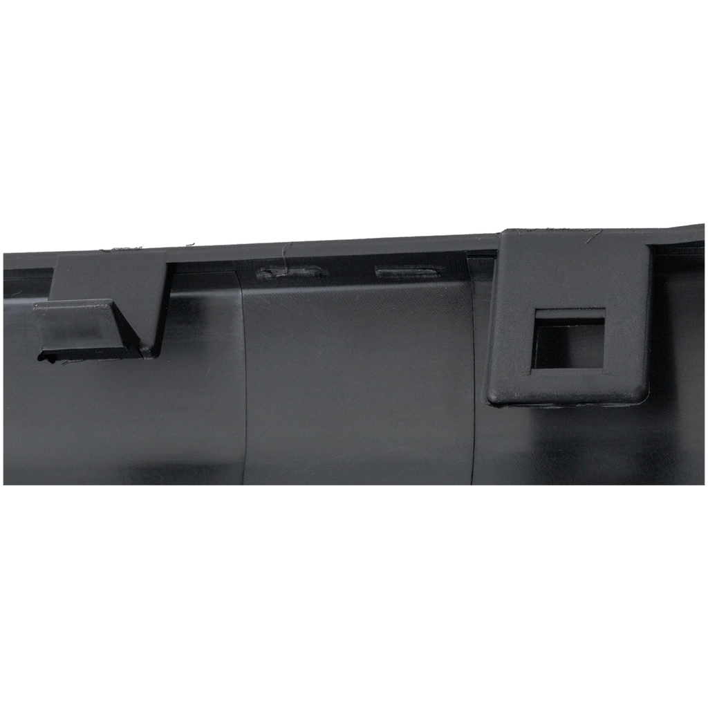 DURANGO 21-23 FRONT BUMPER MOLDING, Textured Black, w/o Parking Aid Sensor Holes